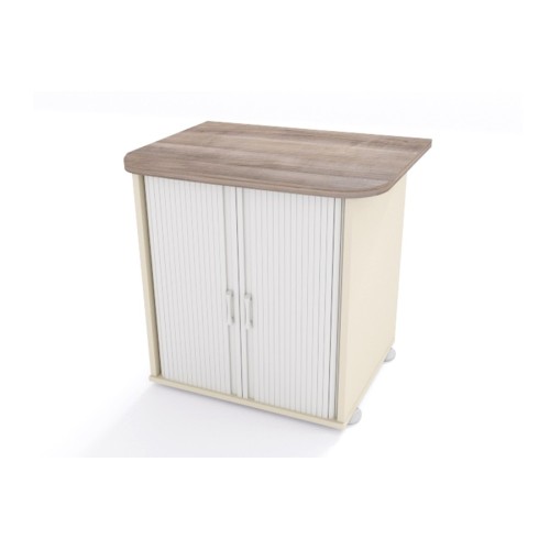 Тумба 2 двери (жалюзи) 80 Модерн