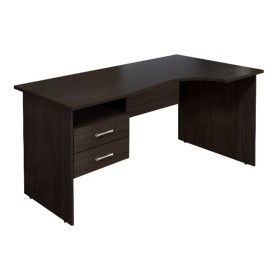 Стол кривол. с тумбой П 1404 Монолит