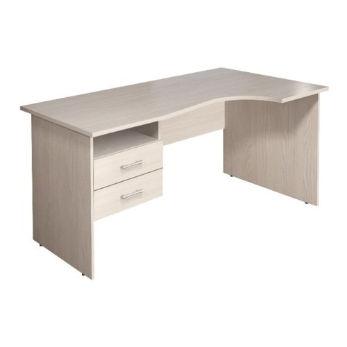 Стол кривол. с тумбой П 1404 Монолит