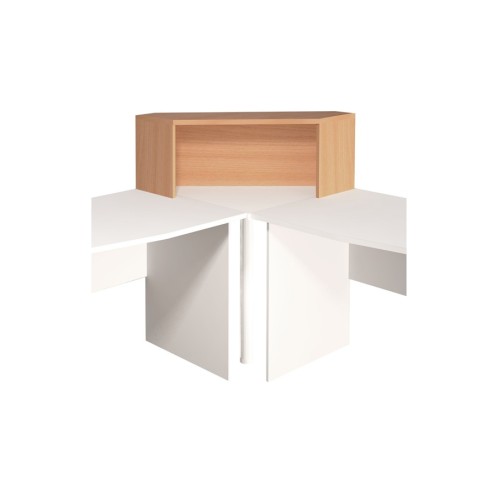 Надстройка на стол угловая 996 Монолит
