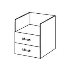 Тумба подвесная 400 Монолит