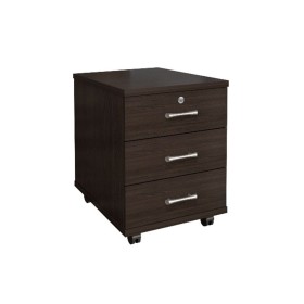 Тумба подкатная 3 ящика с замком 406 Монолит