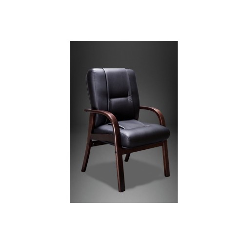  Конференц стул для посетителя Bonn BD (Натуральная кожа)