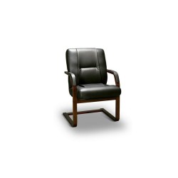 Конференц стул для посетителя Bonn C (Натуральная кожа)