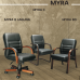 Кресло для руководителя Myra B LX (Натуральная кожа)
