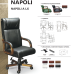Кресло для руководителя Napoli A LX (Натуральная кожа)