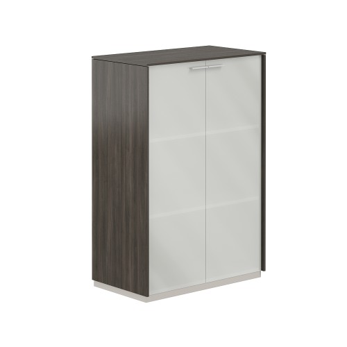Шкаф средний с матовым стеклом Atlas