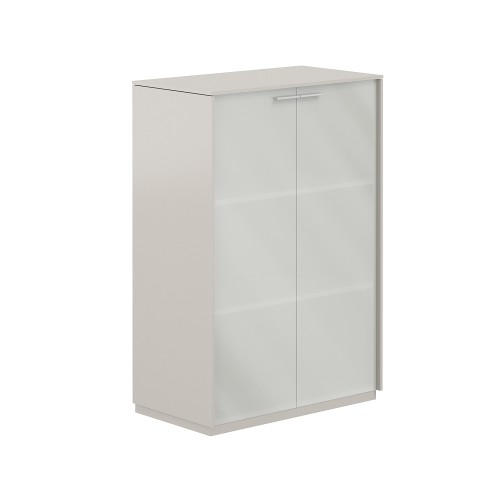 Шкаф средний с матовым стеклом Atlas