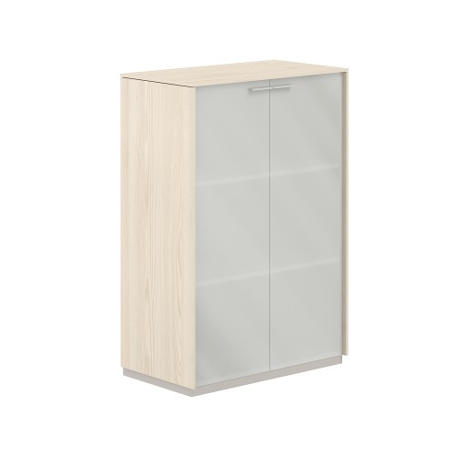 Шкаф средний с матовым стеклом Atlas