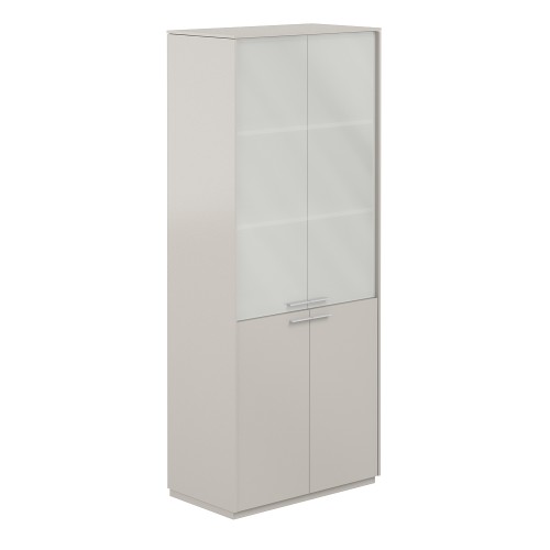 Шкаф высокий с матовым стеклом Atlas
