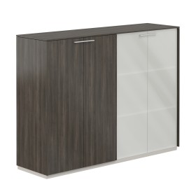 Шкаф средний матовое стекло Atlas