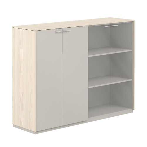 Шкаф средний прозрачное стекло Atlas