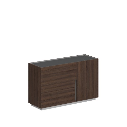 Шкаф низкий 160 левый Oliver