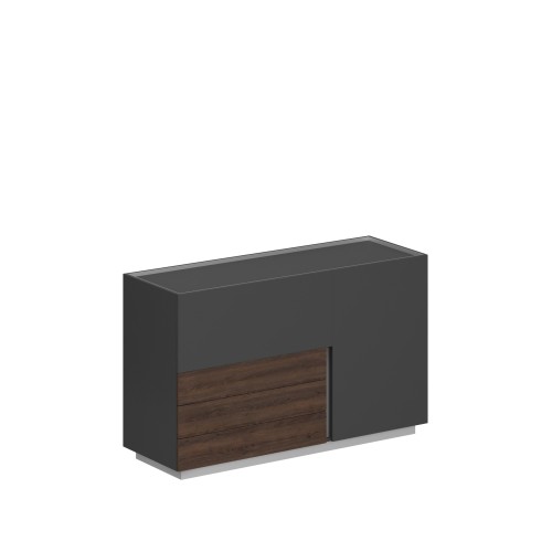 Шкаф низкий 160 левый Oliver