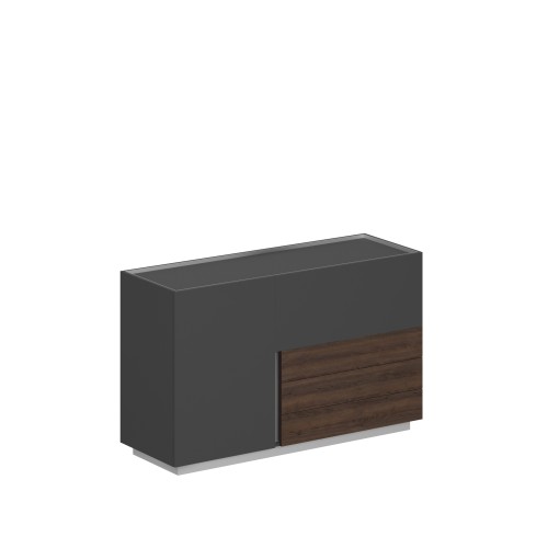 Шкаф низкий 160 правый Oliver