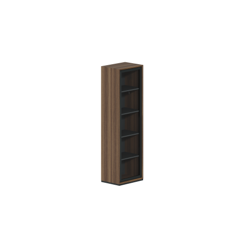 Шкаф 1-секционный 62 со стеклом Quartz