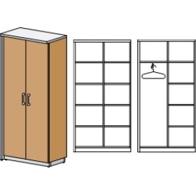 Шкаф К11 Wood Stone