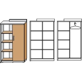 Шкаф К2 правый Wood Stone