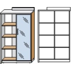 Шкаф К4 Wood Stone