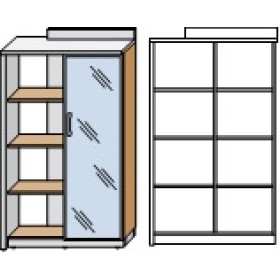 Шкаф К4 Wood Stone