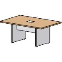 Стол для переговоров на 6 человек Wood Stone