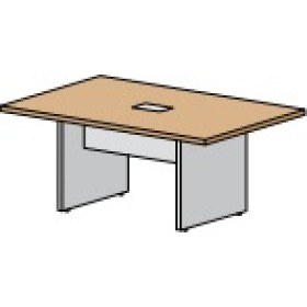 Стол для переговоров на 6 человек Wood Stone