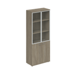 Шкаф высокий 80 со стеклом Wing