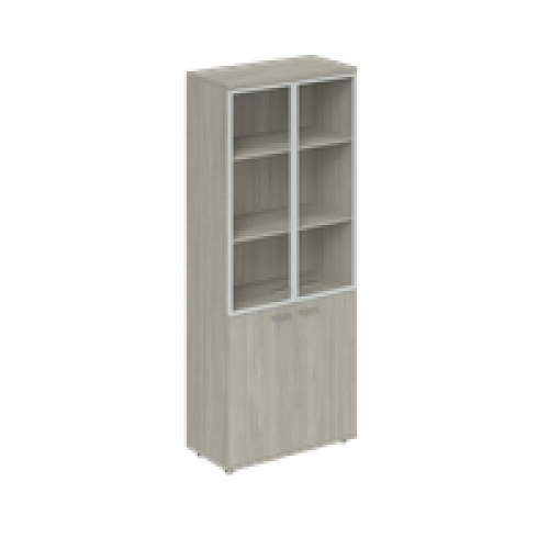 Шкаф высокий 80 со стеклом Wing