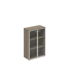 Шкаф средний 80 со стеклом Wing