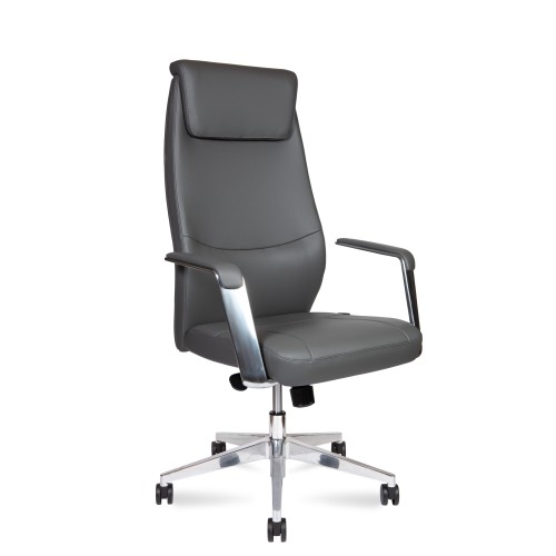 Кресло руководителя Davos (экокожа) высокая спинка