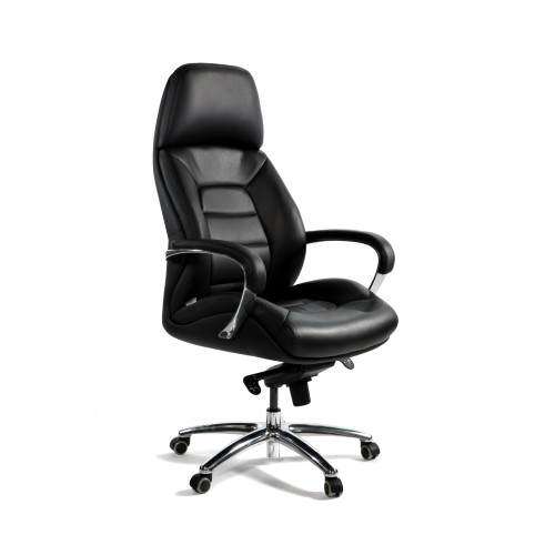 Кресло руководителя Porsche (экокожа) высокая спинка
