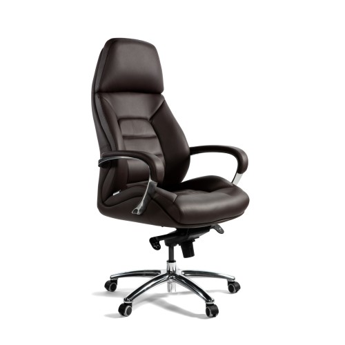 Кресло руководителя Porsche (натуральная кожа) высокая спинка