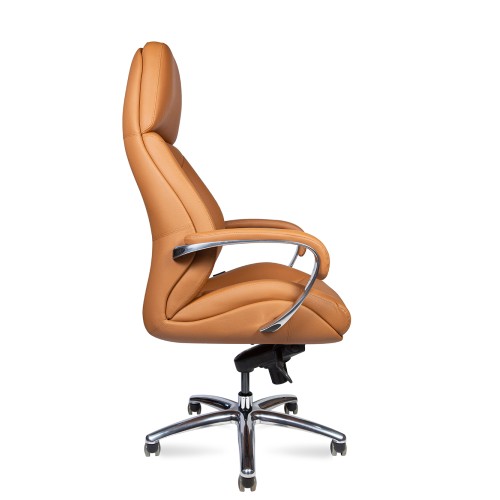 Кресло руководителя Porsche (натуральная кожа) высокая спинка