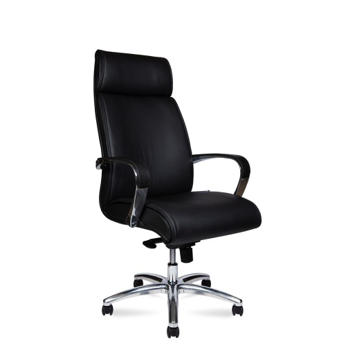 Кресло руководителя Sorbonne (экокожа) высокая спинка
