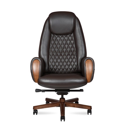 Кресло руководителя Verdi (натуральная кожа) высокая спинка