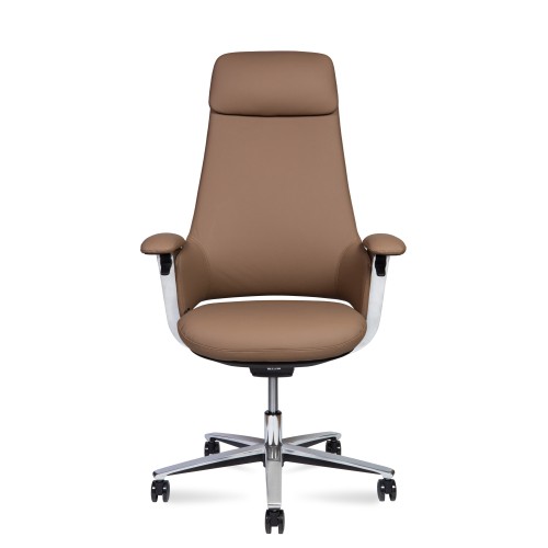 Кресло руководителя York (натуральная кожа) высокая спинка