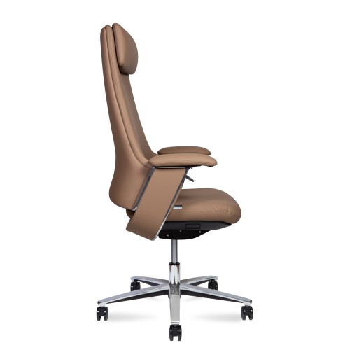 Кресло руководителя York (натуральная кожа) высокая спинка