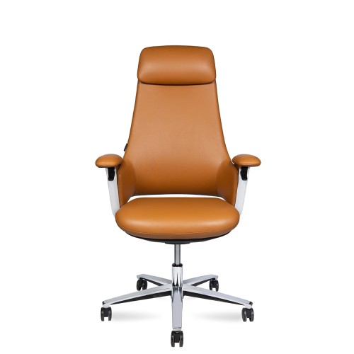 Кресло руководителя York (натуральная кожа) высокая спинка