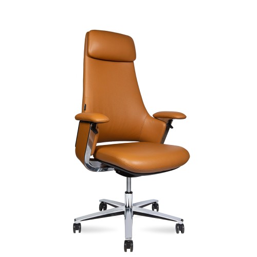 Кресло руководителя York (натуральная кожа) высокая спинка