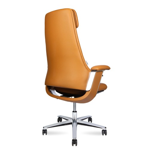 Кресло руководителя York (натуральная кожа) высокая спинка