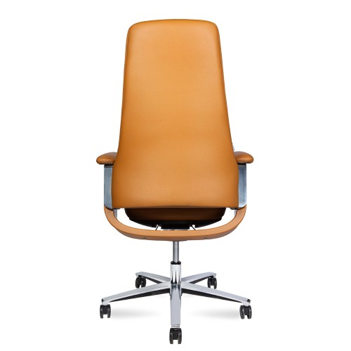 Кресло руководителя York (натуральная кожа) высокая спинка