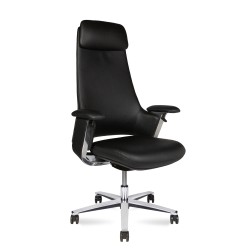 Кресло руководителя York (натуральная кожа) высокая спинка