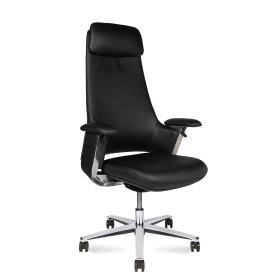 Кресло руководителя York (натуральная кожа) высокая спинка