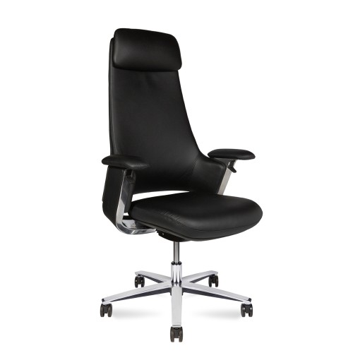 Кресло руководителя York (натуральная кожа) высокая спинка