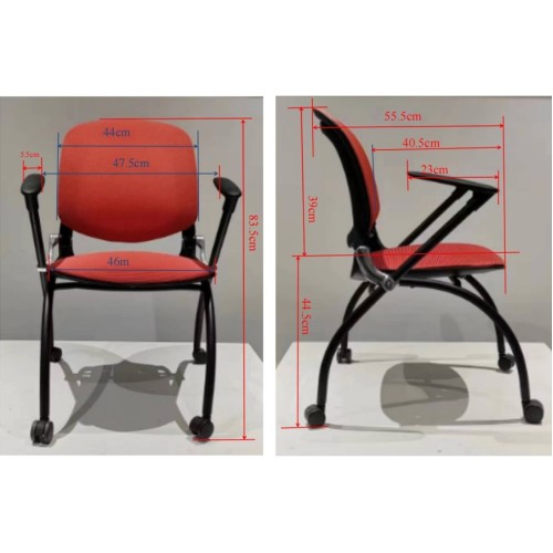 Офисный стул для посетителя Бэкхэм (металлическая рама)