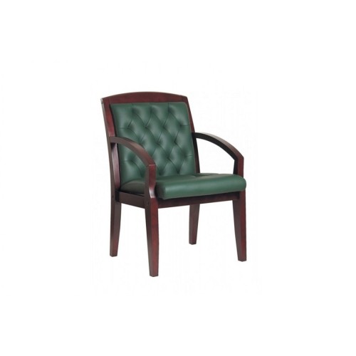 Офисный стул для посетителя Боттичелли SB 969 (деревянные ножки)