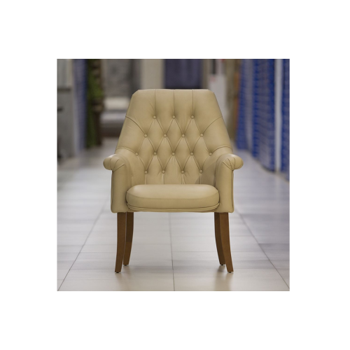 Конференц стул для посетителя Бруно-G: кресло в натуральной коже