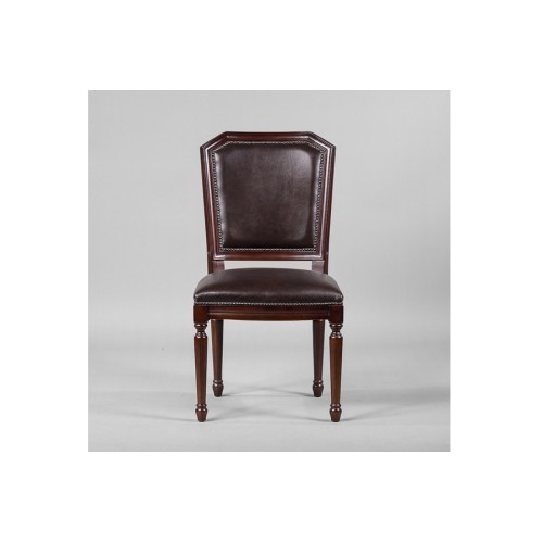 Офисный стул для посетителя Велде ТА 5022 (натуральная кожа) без подлокотников