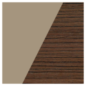 Бежевый/Орех дижон 
