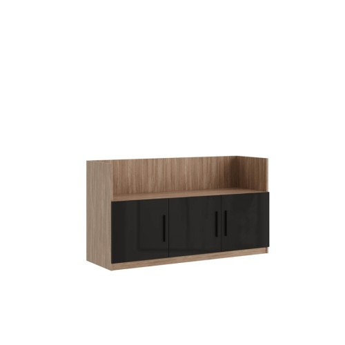 Креденция 3 двери (ниша) глянец Asti